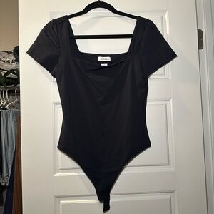 Aritzia Babaton Contour Black Bodysuit